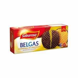 Bolachas Belgas Chocolate Saborosa 200 g